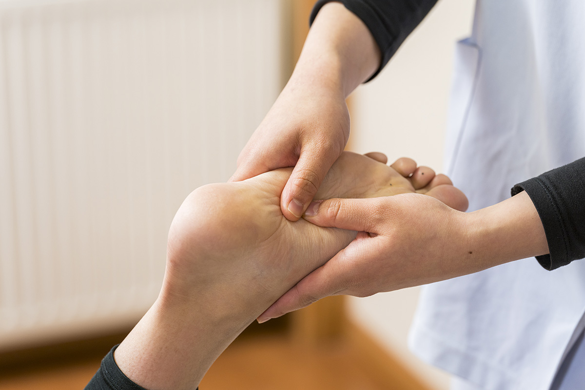 足趾・足底の手技